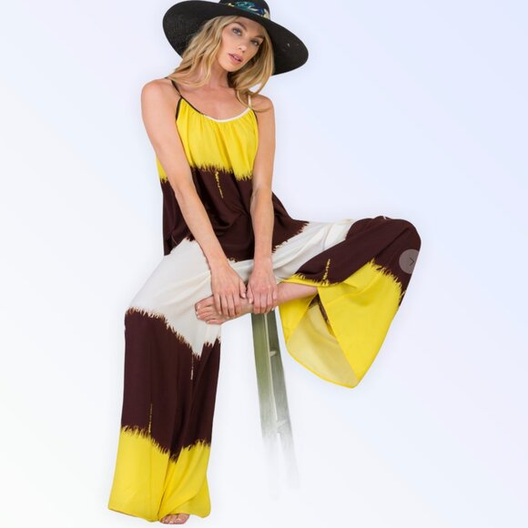 Oversized Tie Dye Jumpsuit - Picture 2 of 12